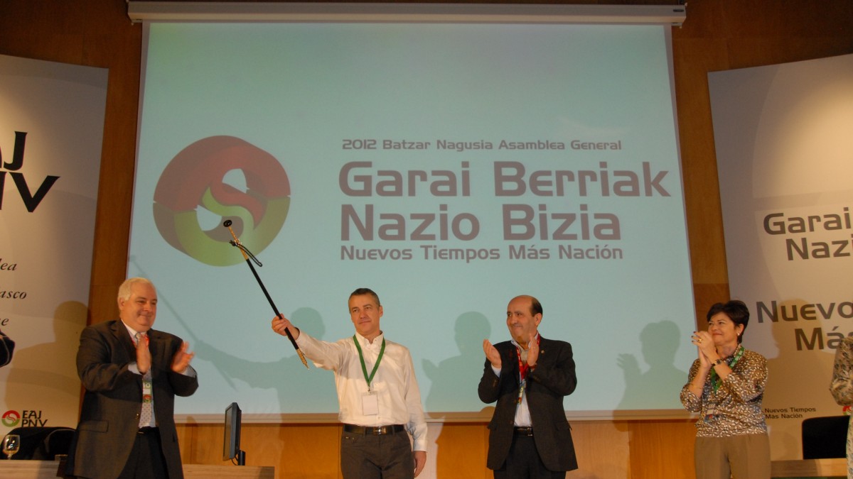 Iñigo Urkullu, EBBren Presidentea VI. Batzar Nagusian