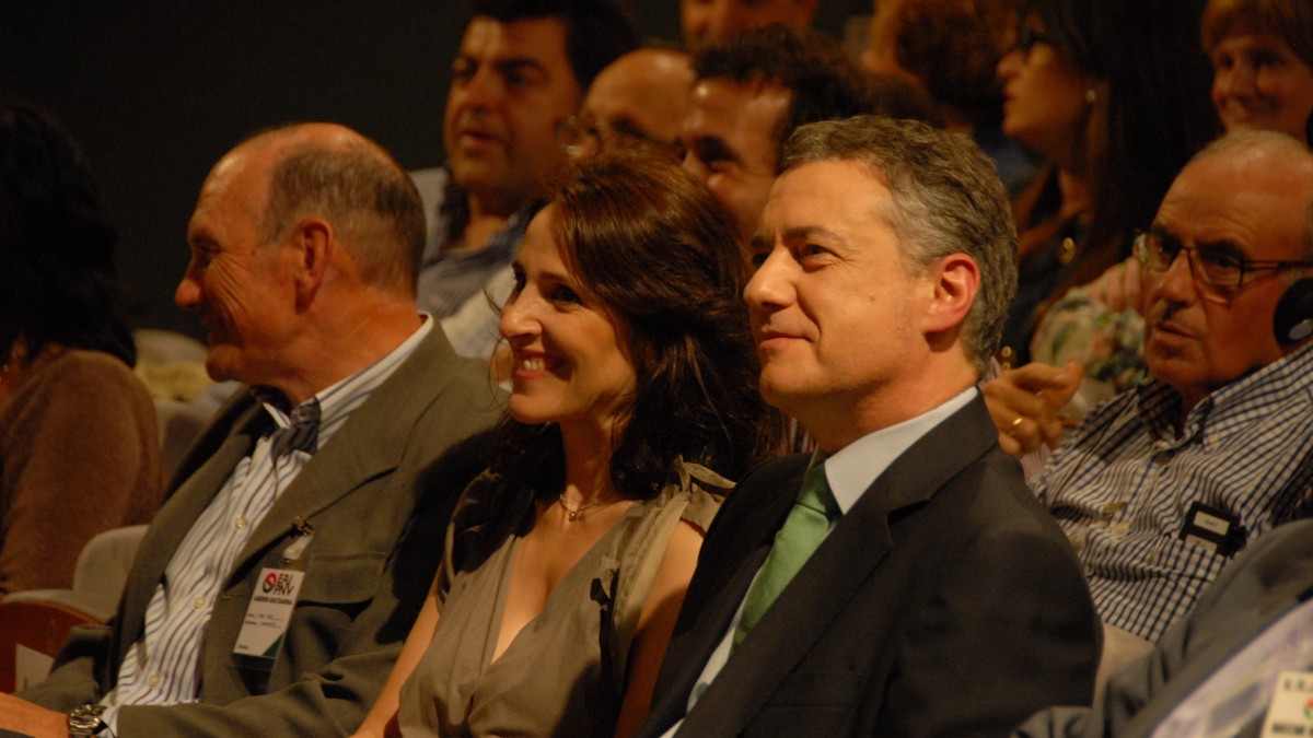 Bakartxo Tejeria e Iñigo Urkullu