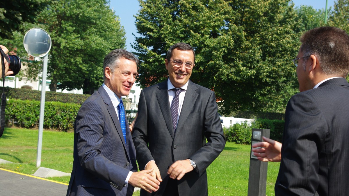 Iñigo Urkullu visita la sede de Biscaytik