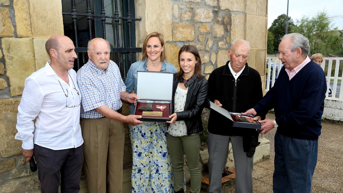Itxaso Atutxa en el 35 Aniversario del Batzoki de Erandio Goikoa