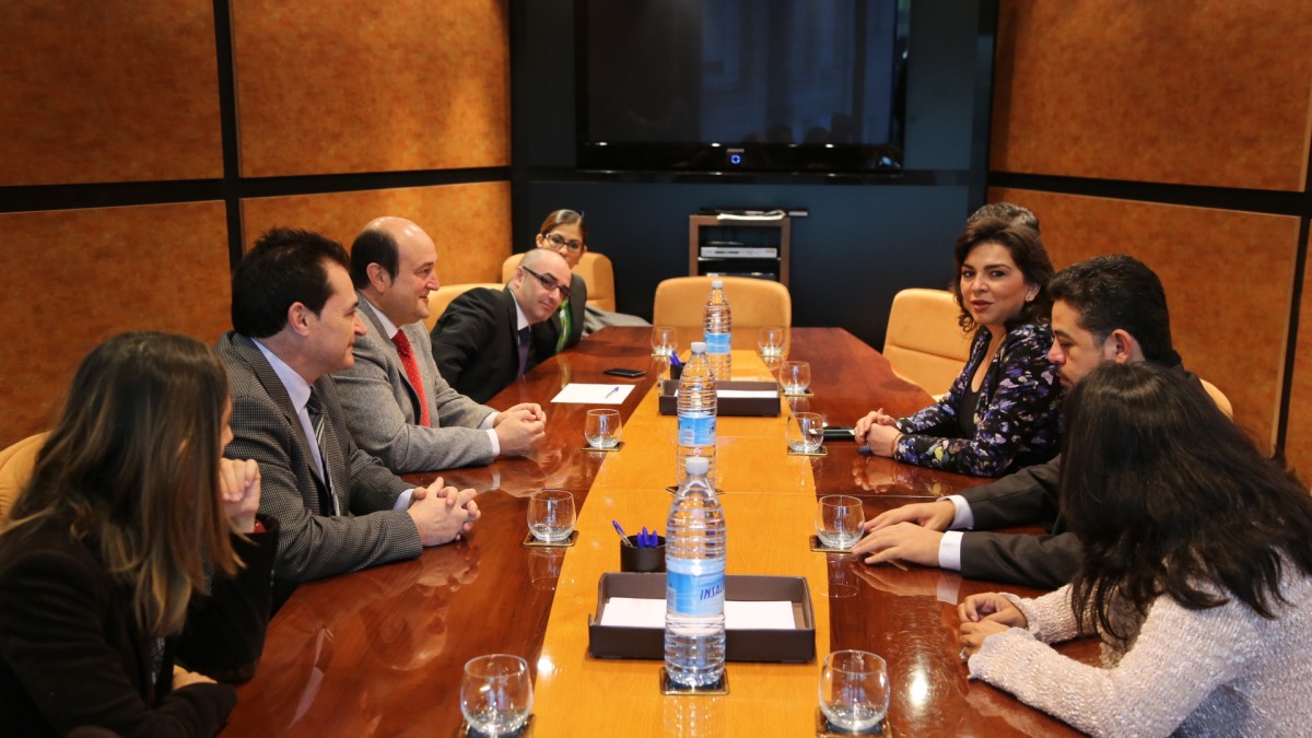 Delegación de Mexico en Sabin Etxea