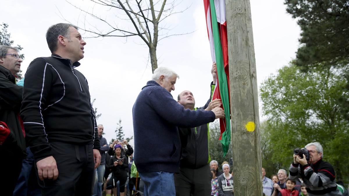 2014 Aberri Egun bezperan Bizkargin - Víspera Aberri Eguna en Bizkargi #eajpnv #AberriEguna