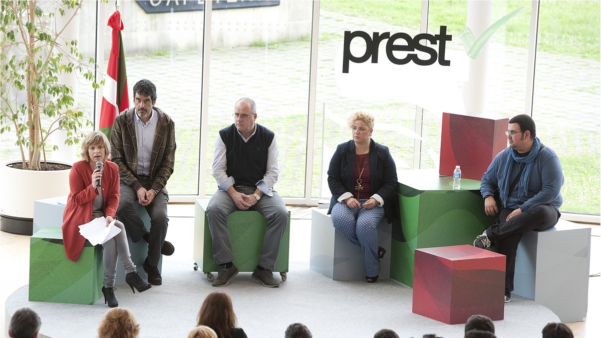 Jornadas sobre el futuro de las políticas sociales que EAJ PNV ha celebrado esta mañana en Miramon. 