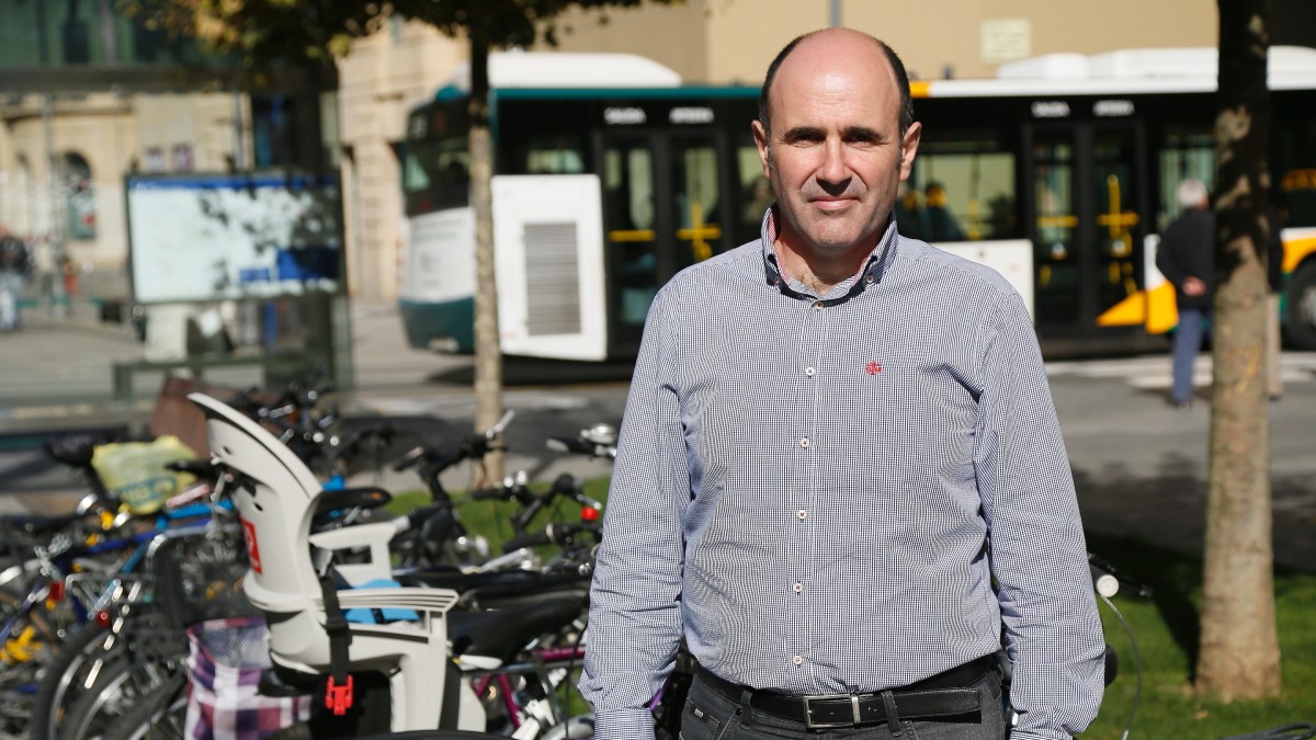 Manu Ayerdi,  EAJ-PNVren Napar Buru Batzarraren presidentea 