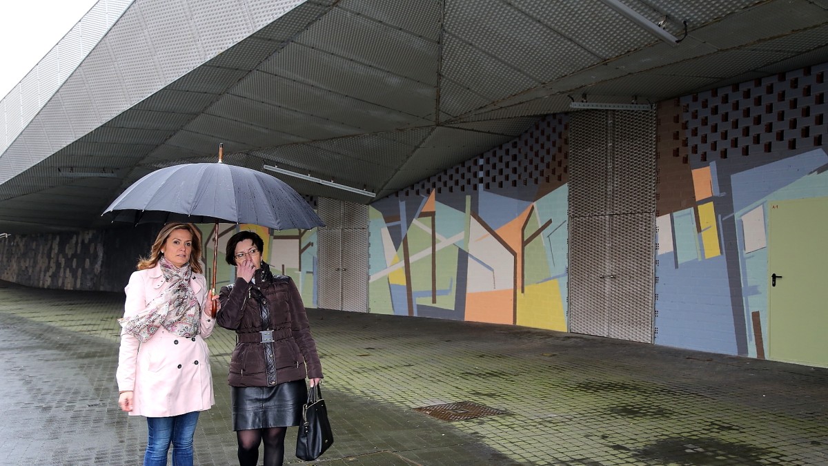 Amaia del Campo y Estefanía Beltrán de Heredia Taller violencia de Género