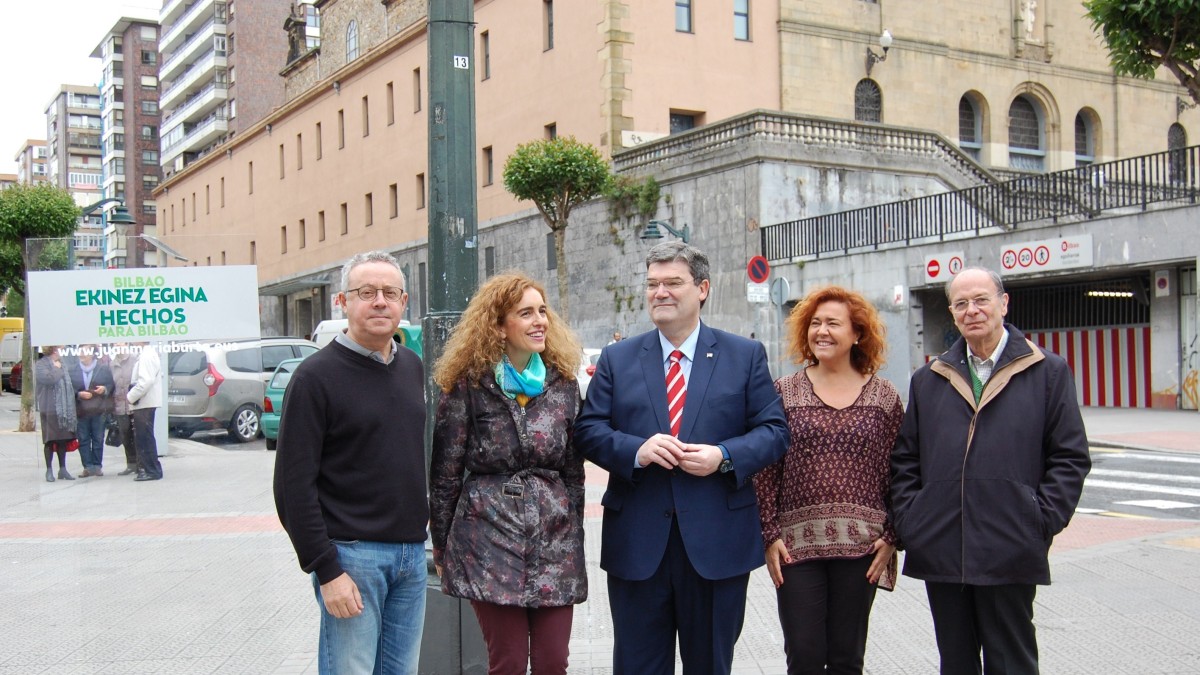 Aburto visita Santutxu