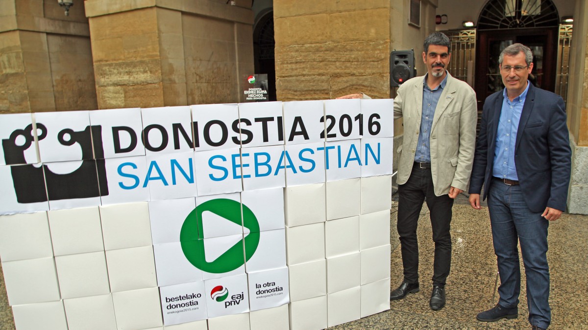 Donostiak kulturaren eta euskararen nazioarteko erreferente izan behar duela adierazi du Eneko Goiak