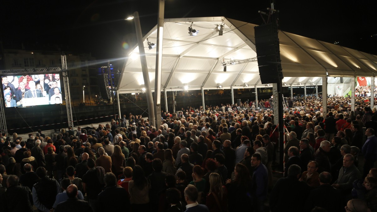 Mitin cierre de campaña. El Arenal