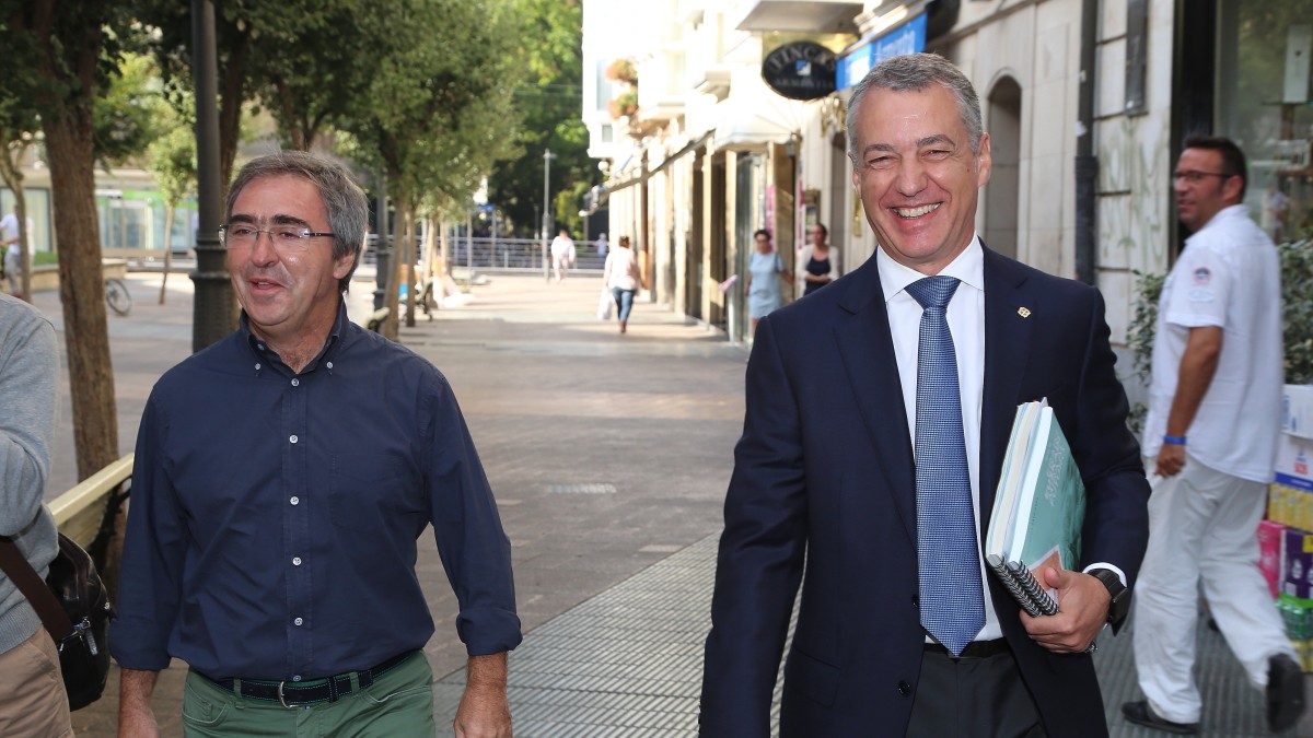 Iñigo Urkullu, Joseba Aurrekoetxea - Presentación Programa electoral