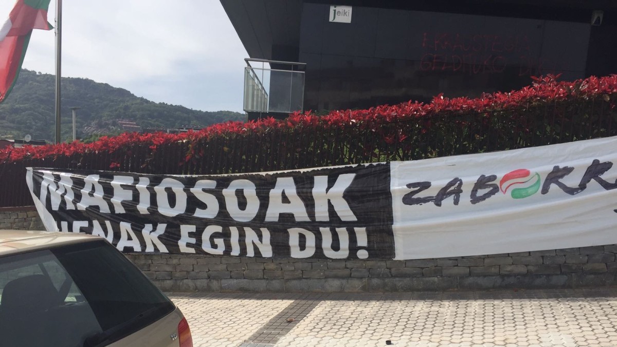 GBBren egoitzari erasoak (2017.05.08)
