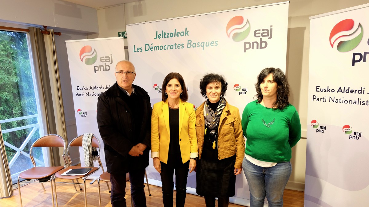 EAJ-PNV reivindica una ley europea para proteger la diversidad llevando a Estrasburgo el monolingüismo francés