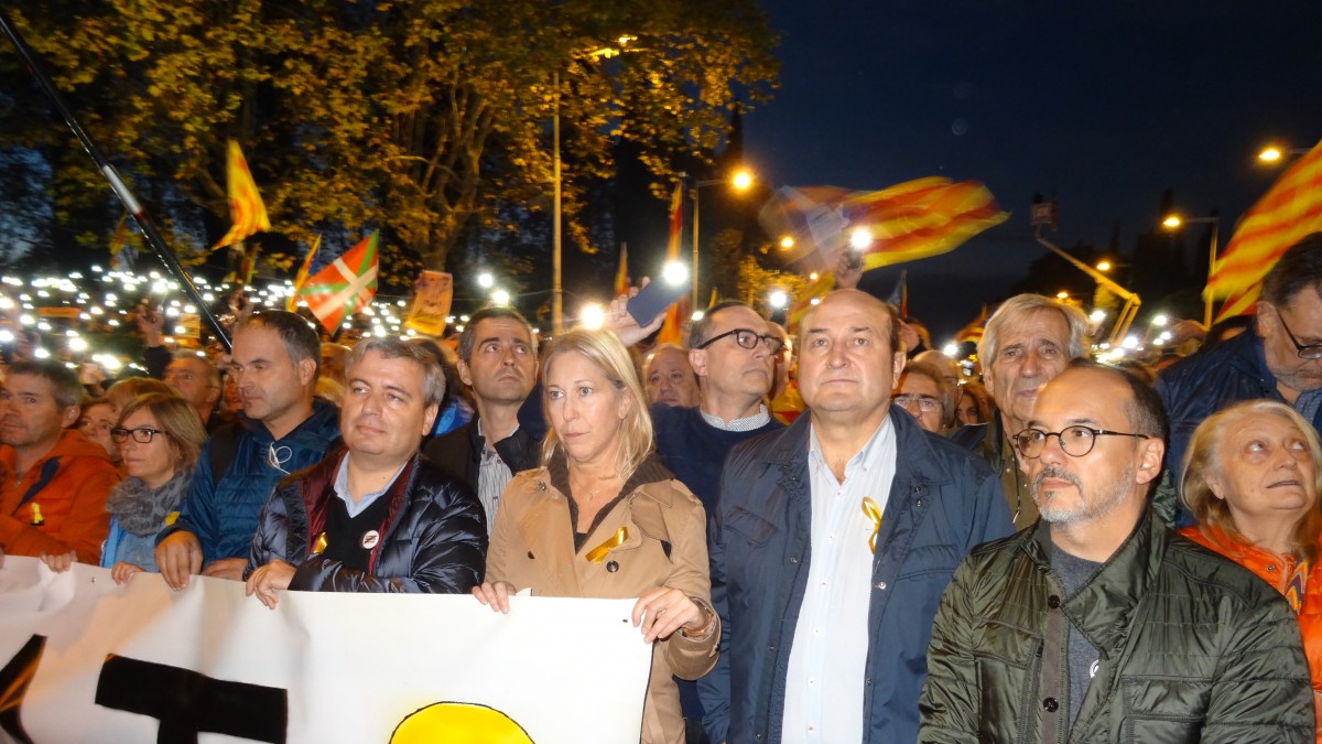 EAJ-PNV en la Manifestación Barcelona 11.11.2017