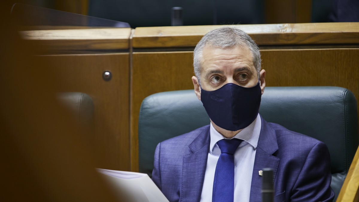 Pleno Ordinario en el Parlamento Vasco (15-04-2021) 
