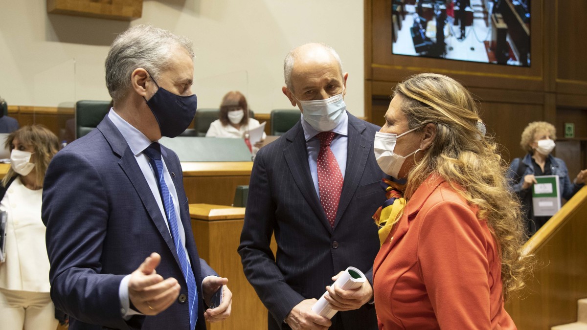 Pleno Ordinario en el Parlamento Vasco (13-05-2021) 