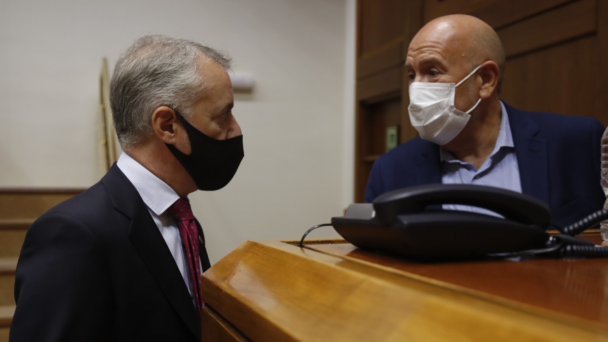 Pleno Ordinario en el Parlamento Vasco (23-09-2021)