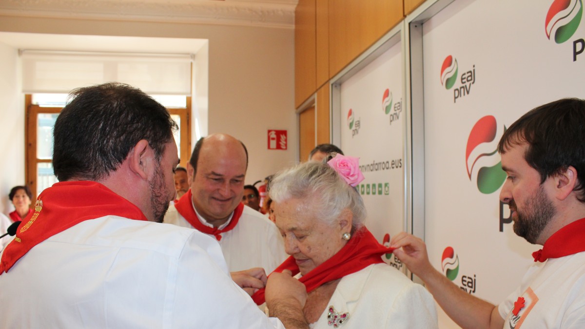 Pañuelico 2022 a Arantzazu Ametzaga