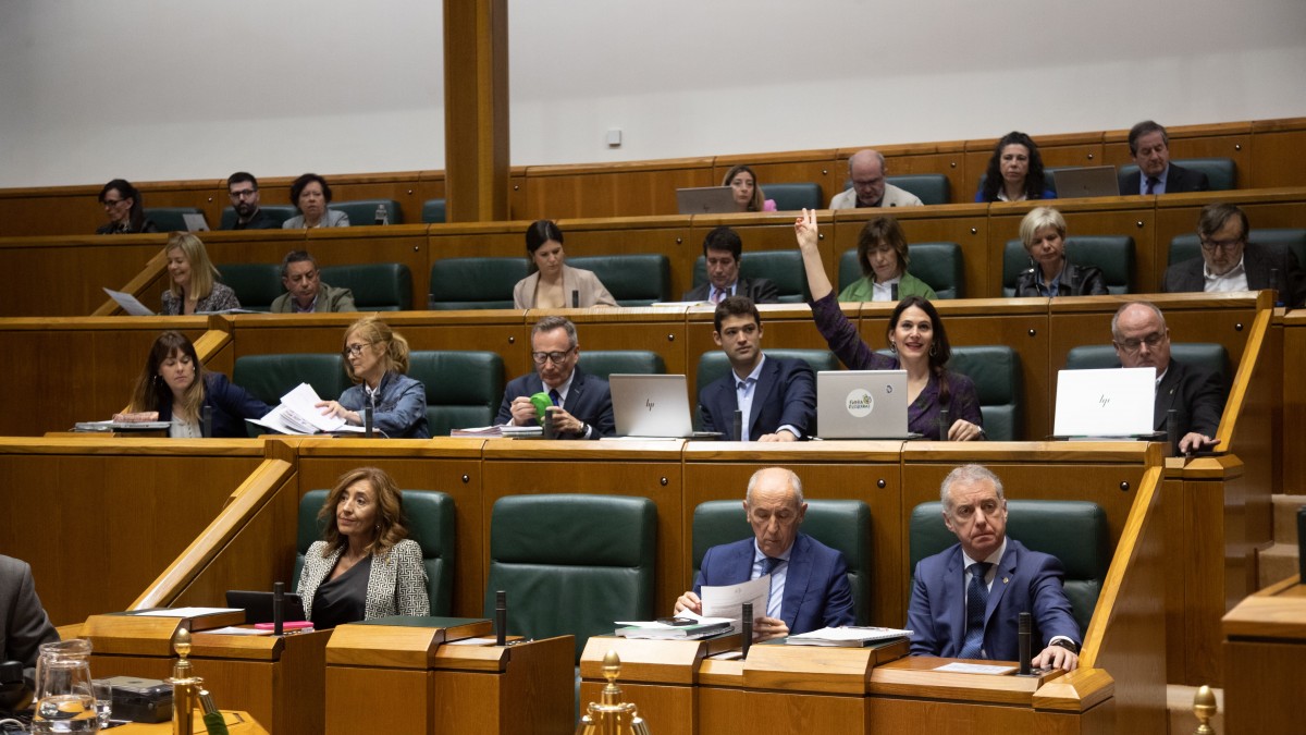 Pleno Ordinario en el Parlamento Vasco (27-04-2023)
