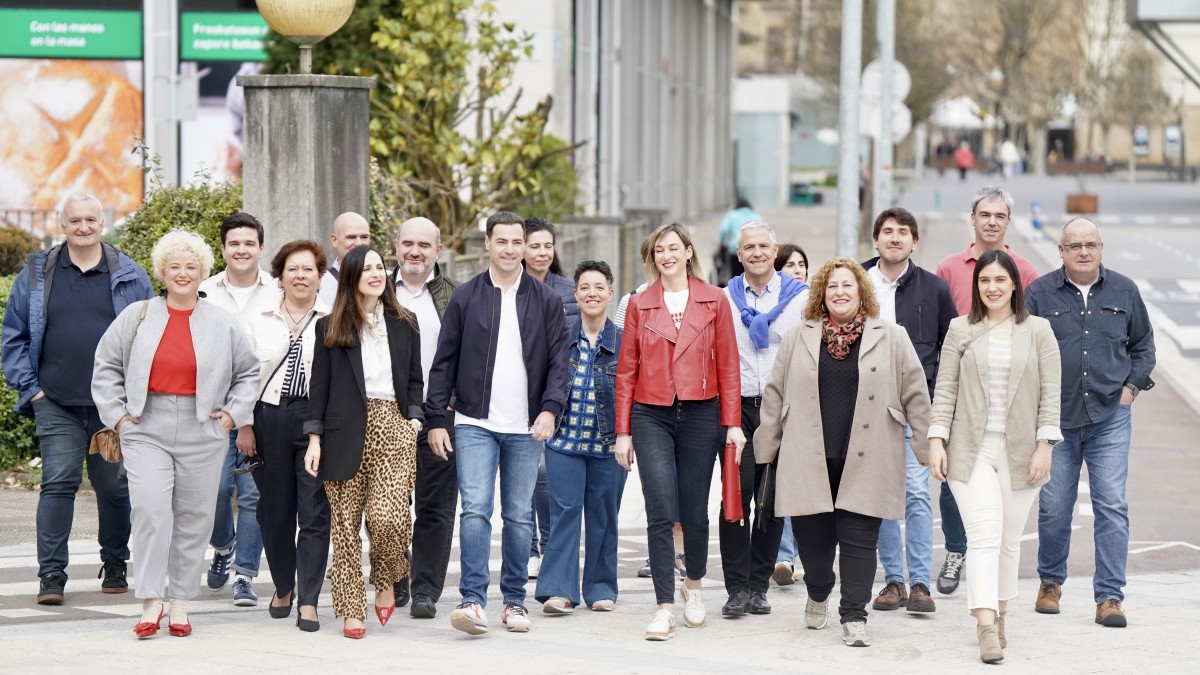 Imanol Pradales, Bakartxo Tejería , Joseba Egibar -ARRASATE