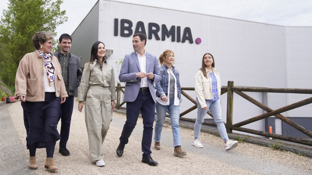 Imanol Pradales, Bakartxo Tejeria. Acto sectorial sobre Innovación, Digitalización e Inteligencia Artificial