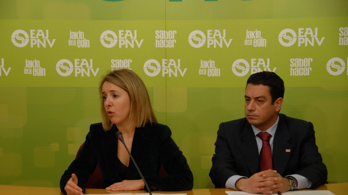 Rueda de prensa de Juntas Generales de Bizkaia