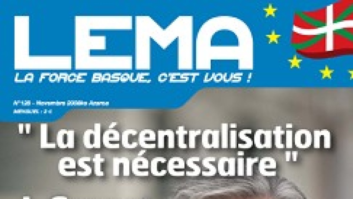 Lema : J. Grenet : « desesdiraketa beharrezkoa da »