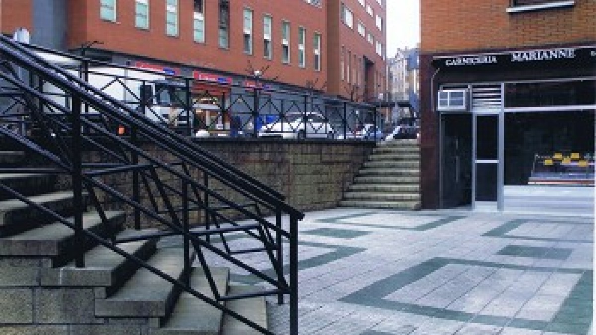EAJ-PNV solicita la eliminación de las barreras arquitectónicas en la calle La Calzada, en Gurutzeta