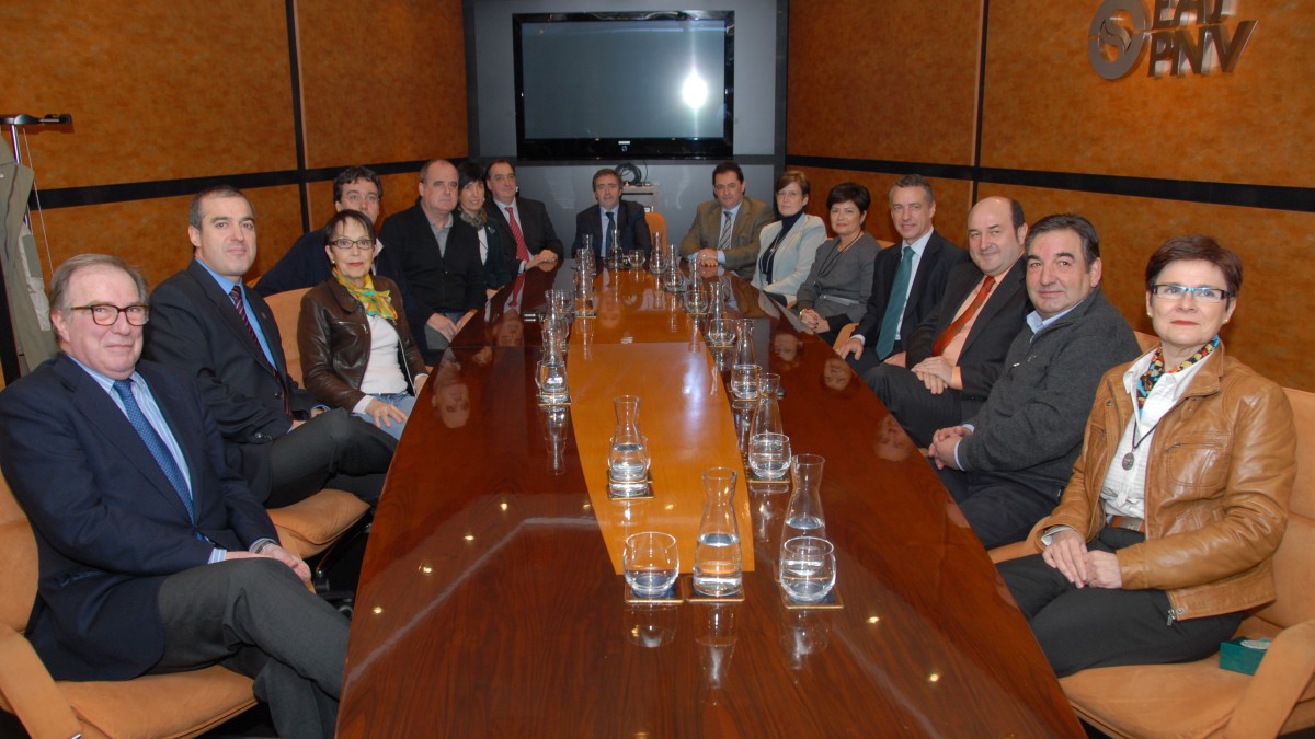 Última reunión del Euzkadi Buru Batzar 2007-2011