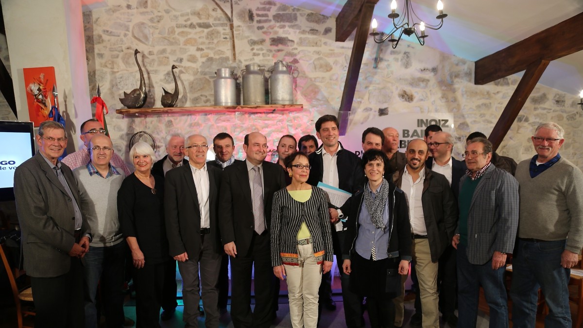 EAJ-PNB logra en las elecciones municipales 14 electos en Iparralde