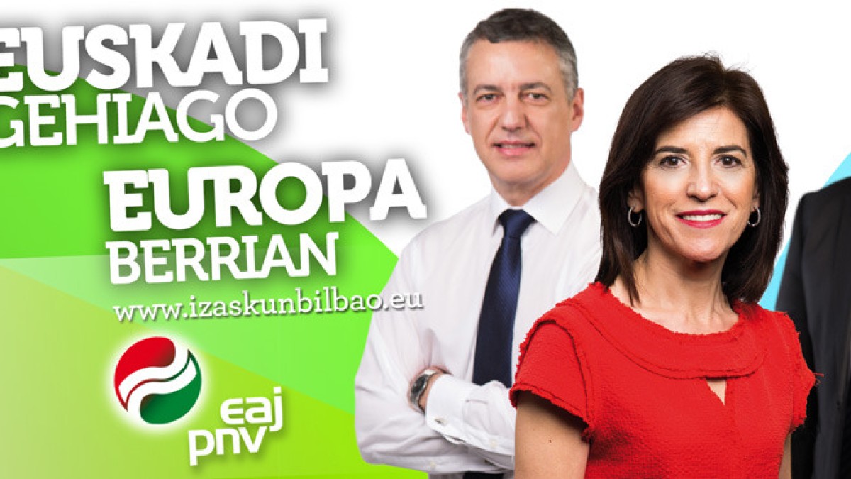 EAJ-PNV primera fuerza en las Elecciones Europeas en Sestao