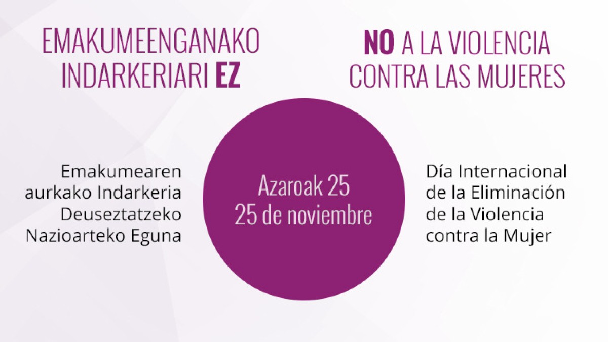 25 de noviembre: Día Internacional contra la violencia hacia las mujeres