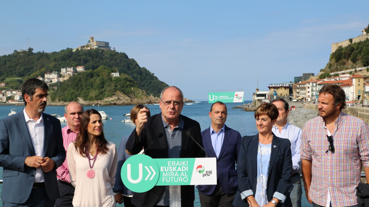 EAJ-PNV pide el voto para “lograr una sociedad más justa y un pueblo más libre”