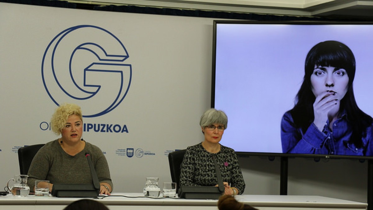 Maite Peña y Miren Elgarresta Maite Peña y Miren Elgarresta