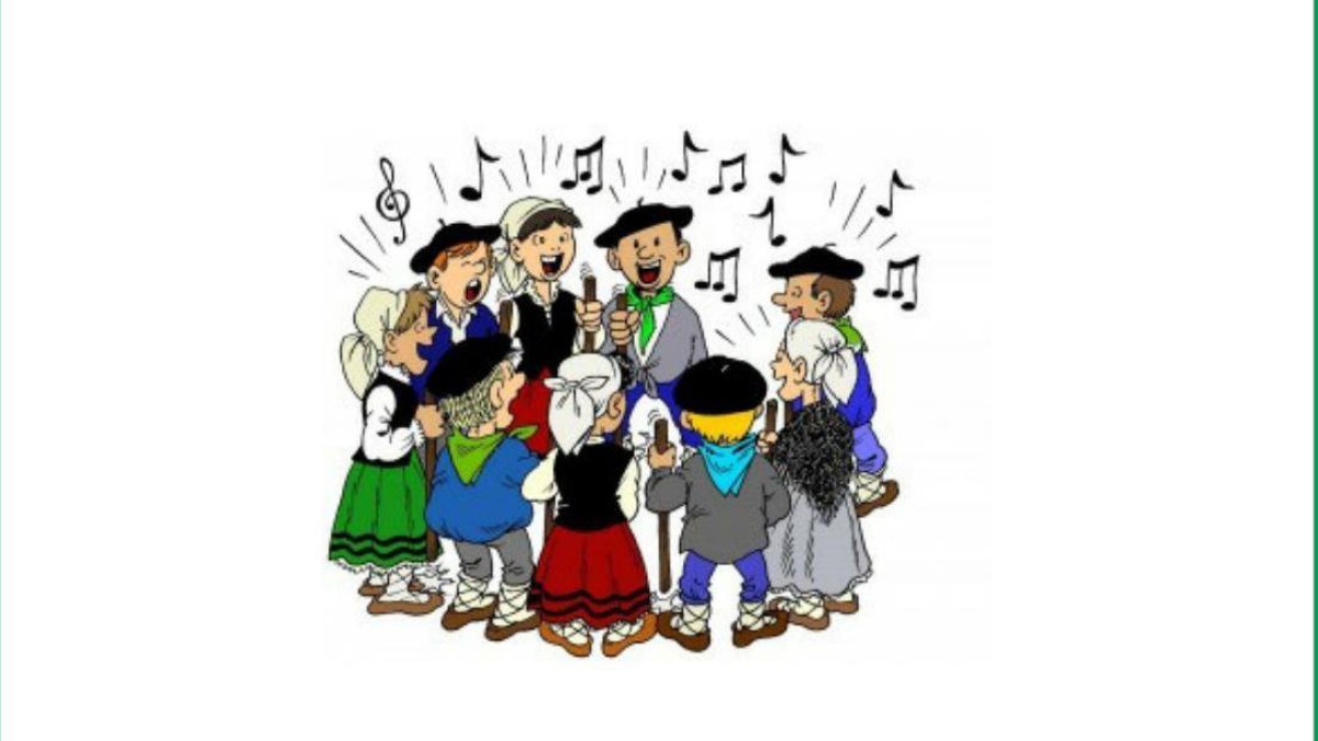 Santa Agueda en el Batzoki de Santurtzi.