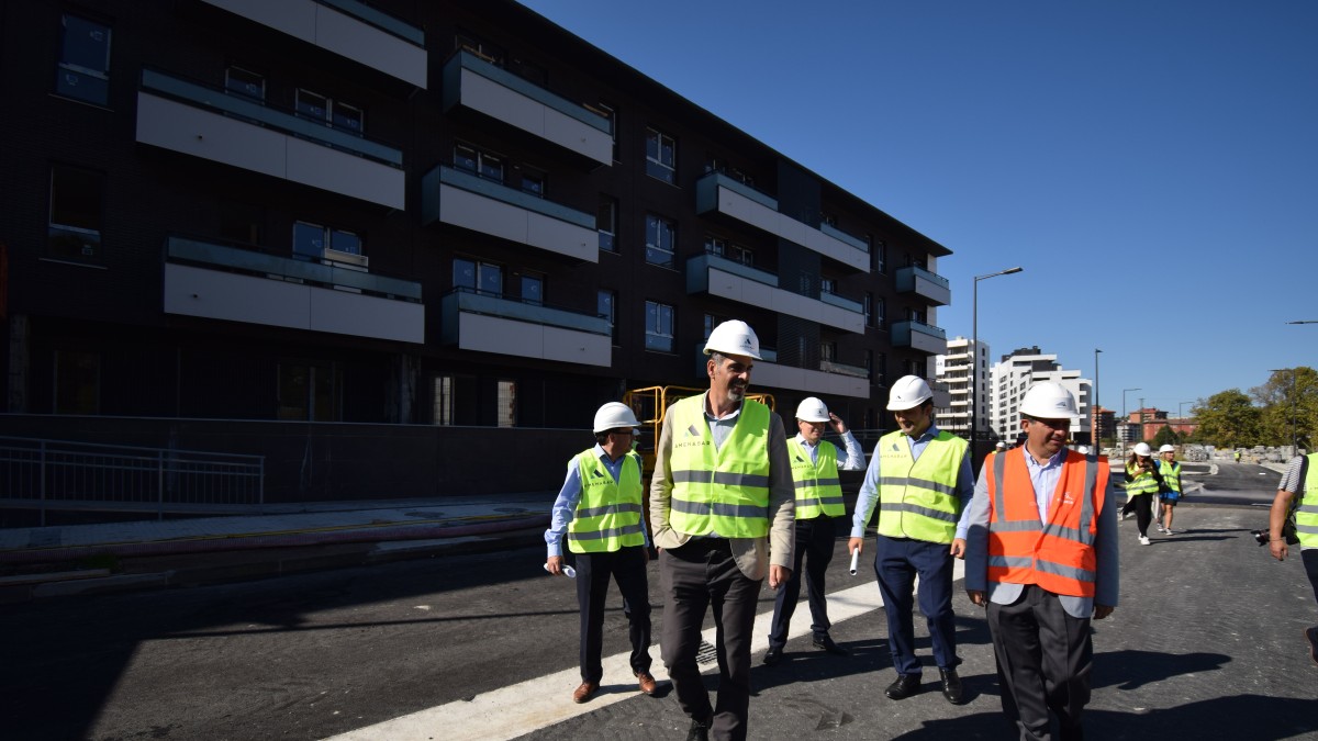 El barrio de Txomin Berria, preparado para recibir a sus primeros inquilinos