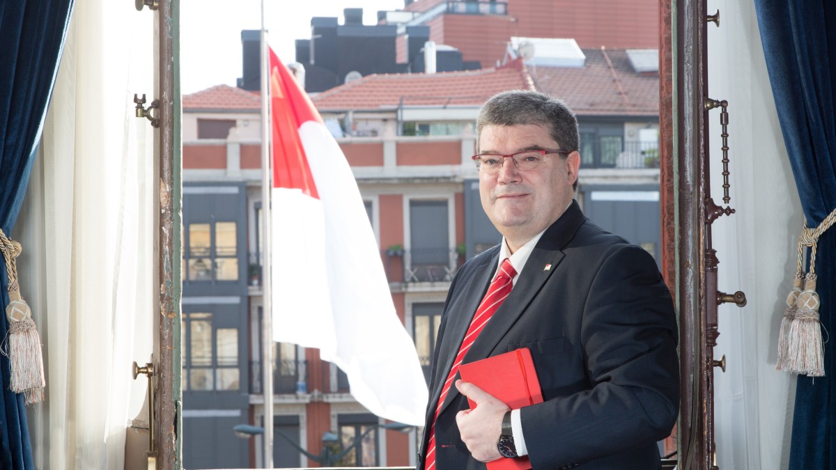 Juan Mari Aburto Rique volverá a ser el candidato a la Alcaldía de Bilbao por EAJ-PNV
