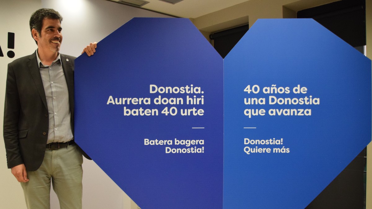 Eneko Goia reivindica el legado de Alkain y Labayen para construir la Donostia del futuro