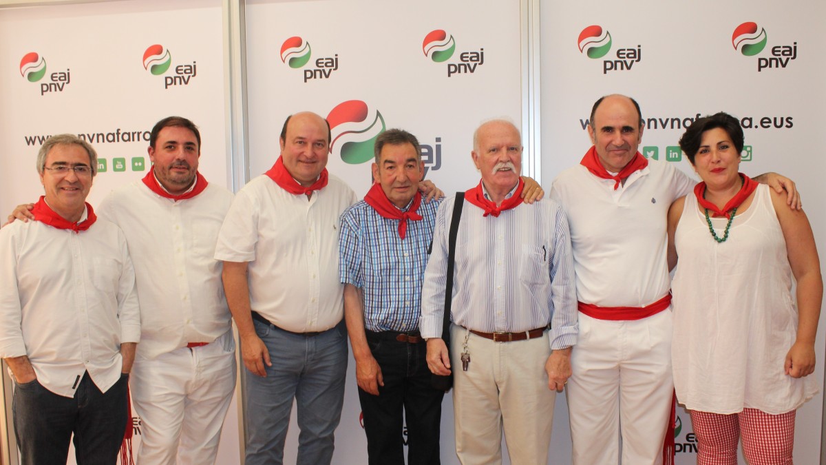 José Ángel Agirrebengoa y Fermín Iriarte, 'pañuelicos' 2019 de EAJ-PNV por su “trabajo, entrega y compañerismo”