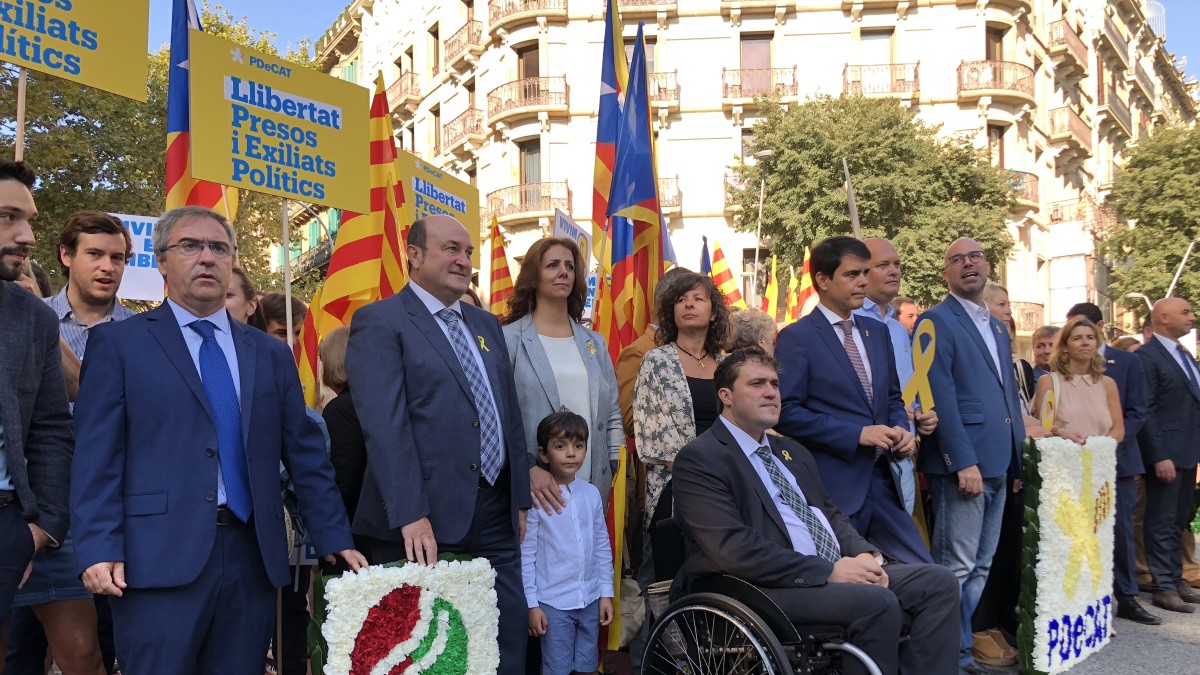Ortuzar y Aurrekoetxea representarán a EAJ-PNV en la celebración de la Diada