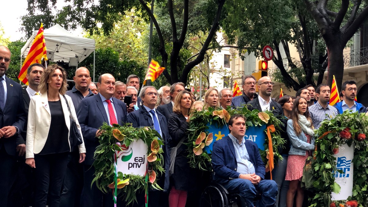 Ortuzar en la Diada: “La sentencia del 'procés' debe ayudar a que el conflicto entre Catalunya y el Estado se resuelva con diálogo”