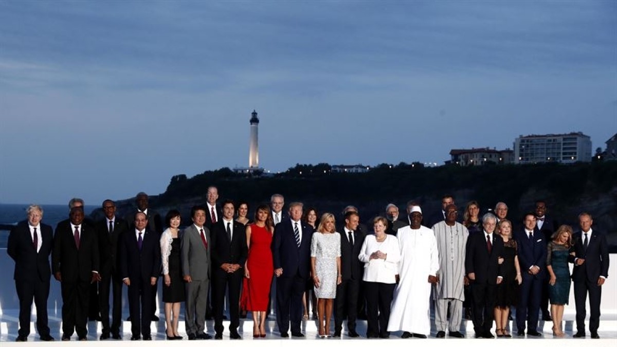 GZ-aren gailurra Miarritzen 