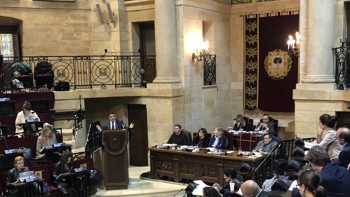 Jon Andoni Atutxa defiende que el presupuesto para 2020 responde “con garantía” a las inquietudes de Bizkaia 