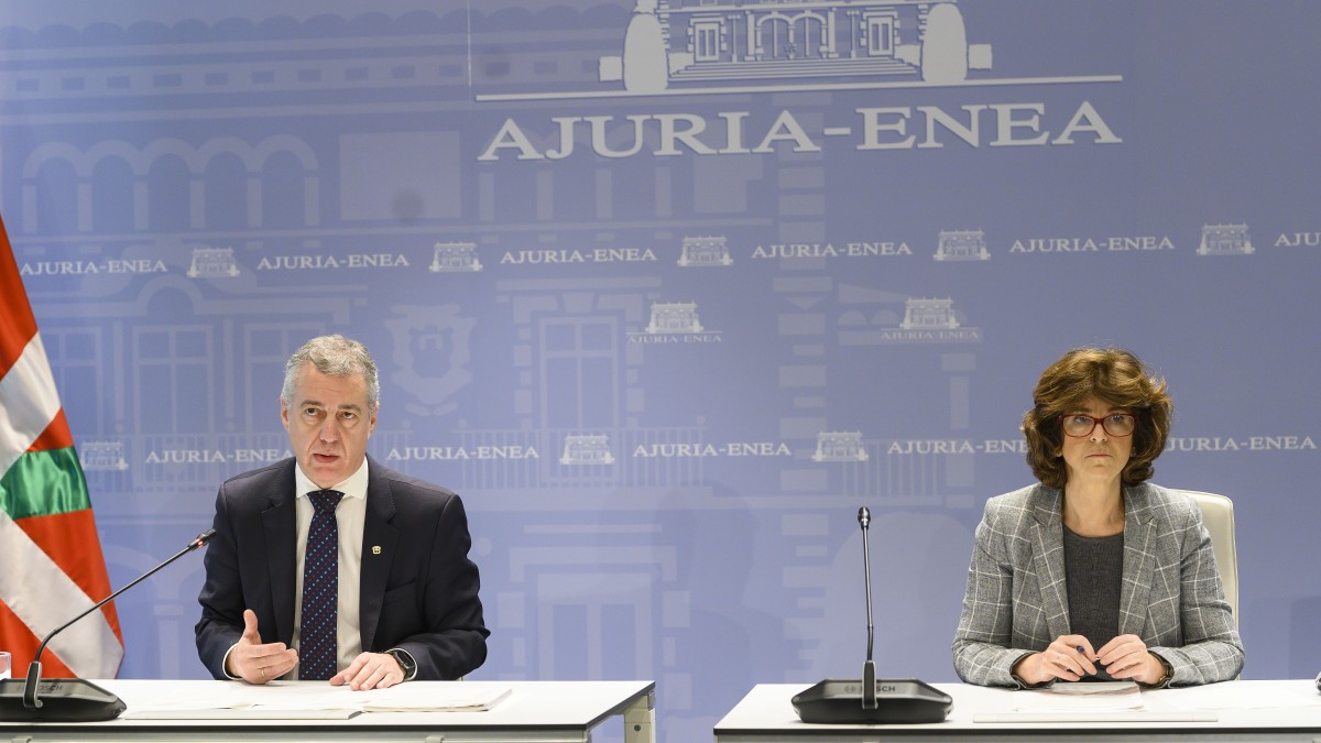 El Lehendakari Urkullu anuncia un “Plan de Transición a la Nueva Normalidad”
