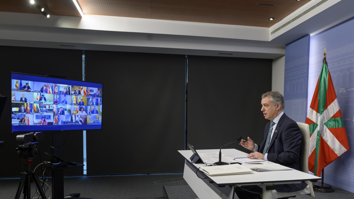 Lehendakari Urkullu: 