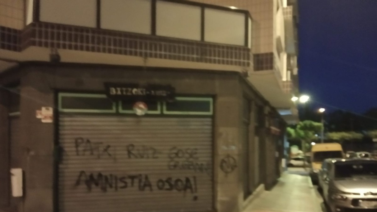 Arizko batzokiaren kontra eginiko eraso onartezina irmoki salatu eta txarretsi du BBBk