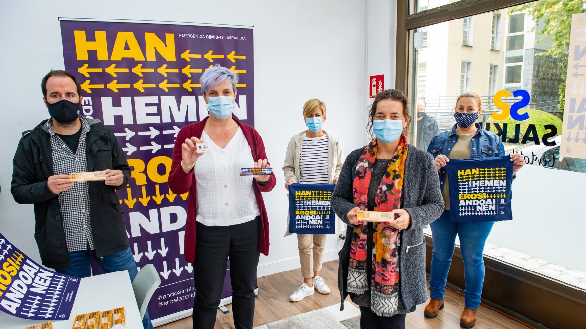 Ateak ireki ditu SALKINen lokal berriak eta udazkenerako kontsumo-bono kanpaina berria martxan ipiniko da urriak 5ean