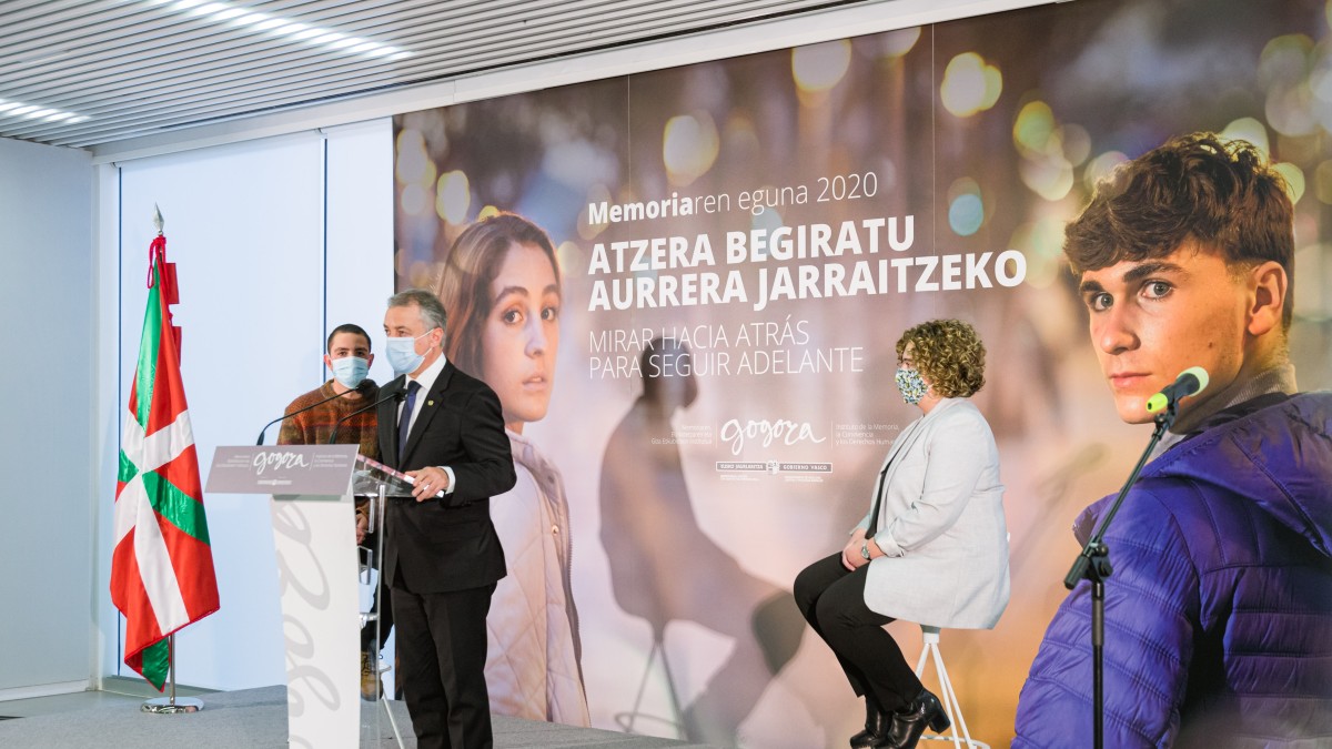 EAJ-PNV participa en todos los actos que se han celebrado hoy con motivo del Día de la Memoria 2020