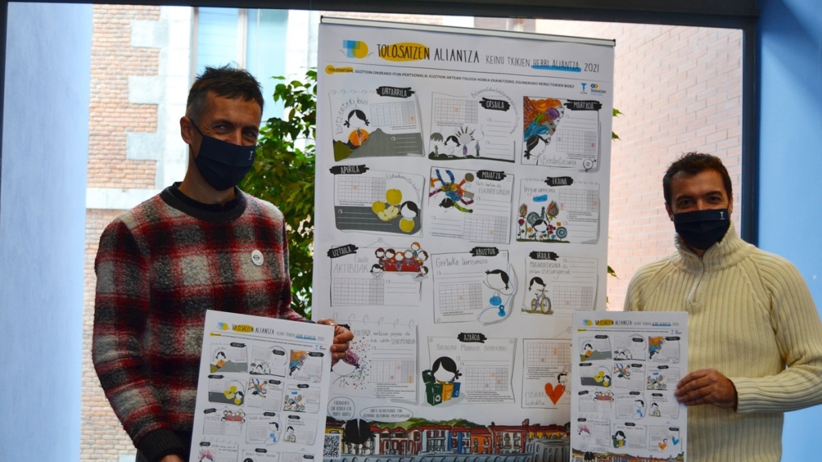 Alianza local de pequeñas acciones en formato calendario para fomentar la participación ciudadana