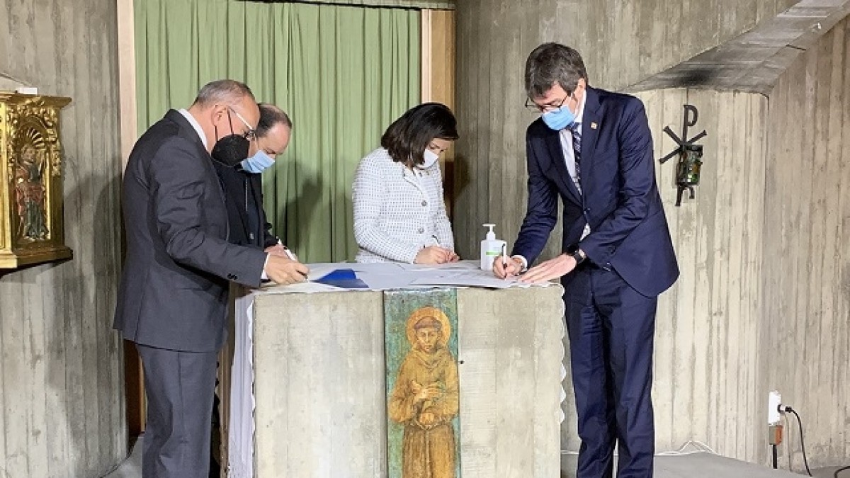 El Gobierno Vasco, la Diputación Foral de Álava, el Ayuntamiento de Vitoria-Gasteiz y la Diócesis de Vitoria acuerdan ubicar en la Iglesia San Francisco de Zaramaga el Centro Memorial de las Víctimas del 3 de marzo
