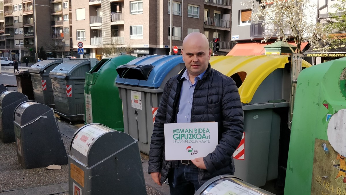 Estamos a favor de suprimir los contenedores soterrados en Lasarte-Oria