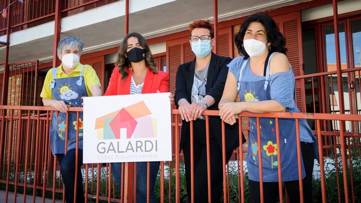 Galardi Udal Haurtzaindegiak Nerea Ormaetxea andoaindarrak diseinatutako irudi berria estreinatuko du